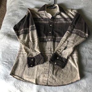 Brooks & Dunn stardust long sleeve by Panhandle Slim shirt button down brown men